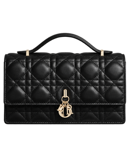 My Dior Mini Bag Black Cannage Lambskin