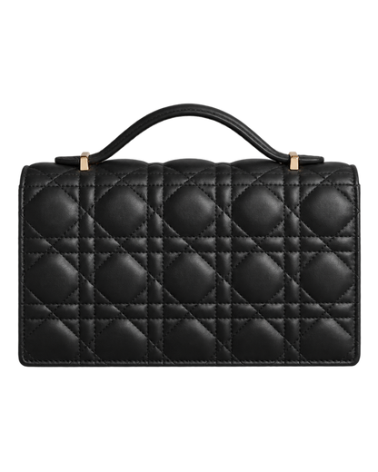 My Dior Mini Bag Black Cannage Lambskin