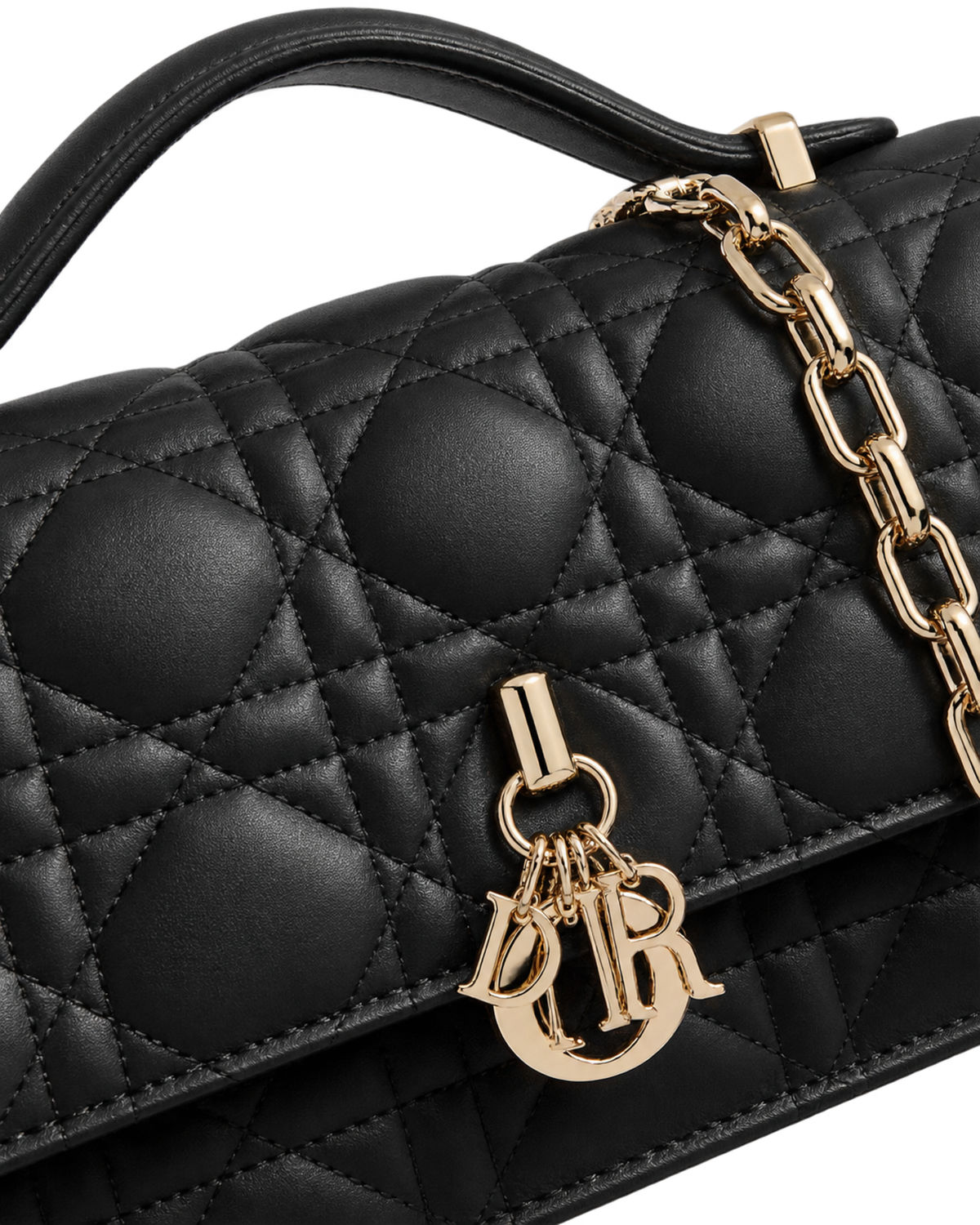 My Dior Mini Bag Black Cannage Lambskin