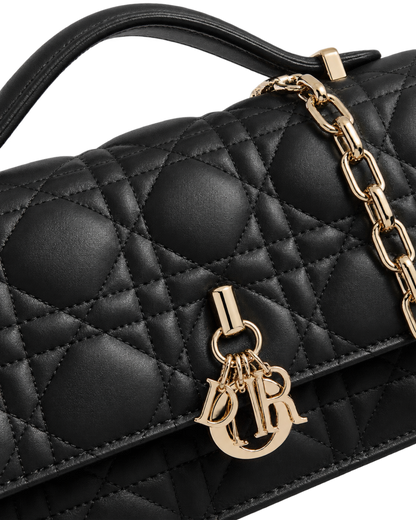My Dior Mini Bag Black Cannage Lambskin