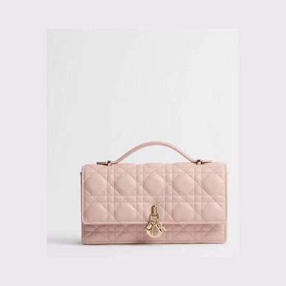 My Dior Mini Bag Powder Pink Cannage Lambskin