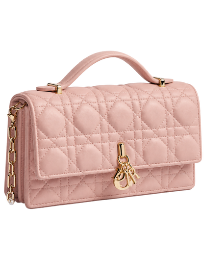 My Dior Mini Bag Powder Pink Cannage Lambskin