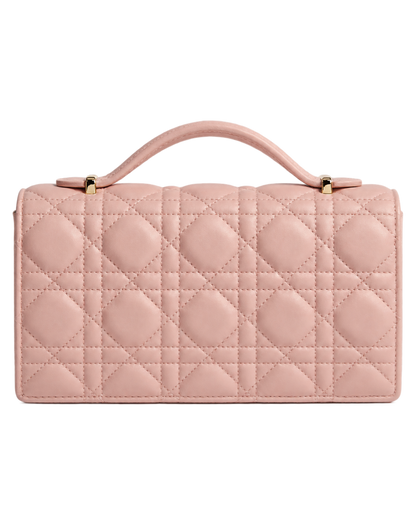 My Dior Mini Bag Powder Pink Cannage Lambskin