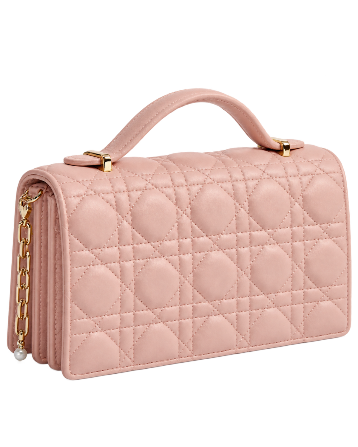 My Dior Mini Bag Powder Pink Cannage Lambskin
