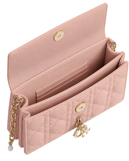 My Dior Mini Bag Powder Pink Cannage Lambskin