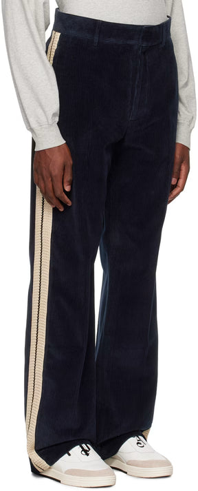 Navy Four-Pocket Trousers