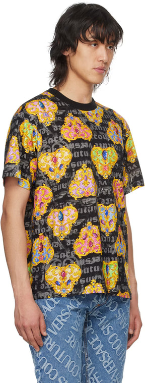 Black Printed T-Shirt