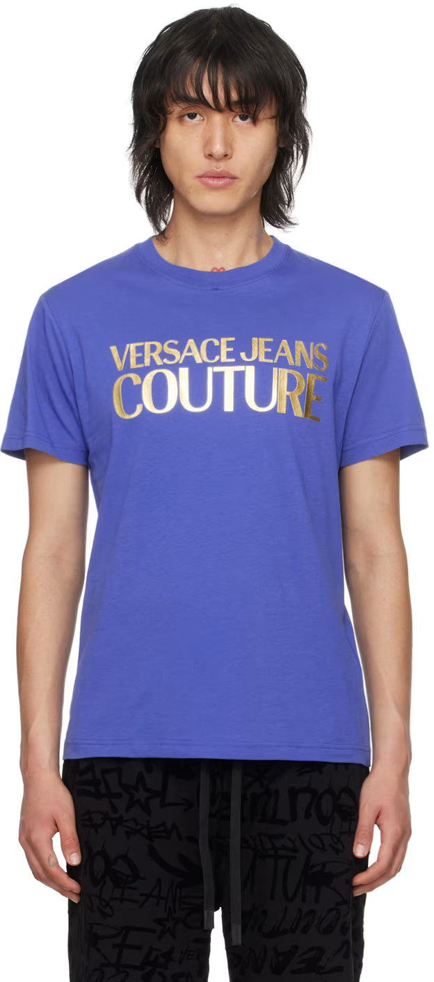 Blue Glittered T-Shirt