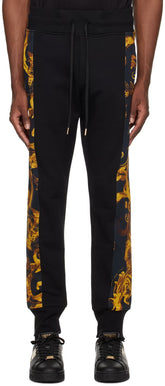 Black Watercolour Couture Sweatpants