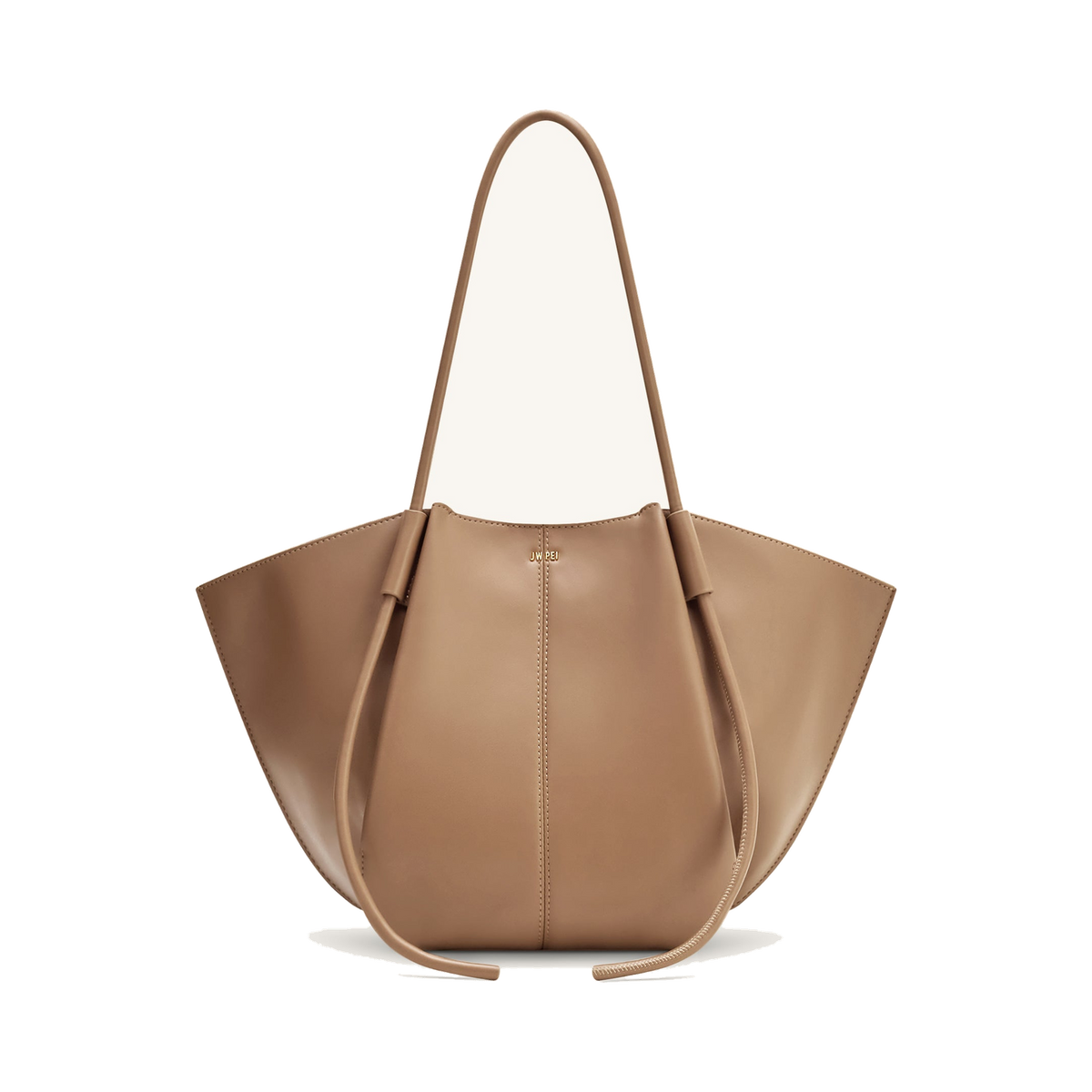 Nala Wide Tote Bag - Clay Brown