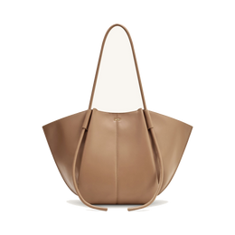 Nala Wide Tote Bag - Clay Brown