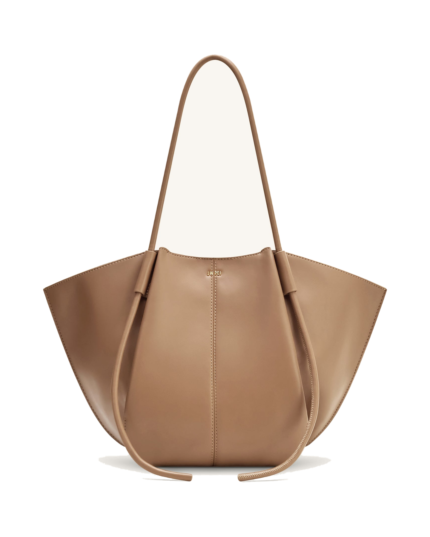 Nala Wide Tote Bag - Clay Brown