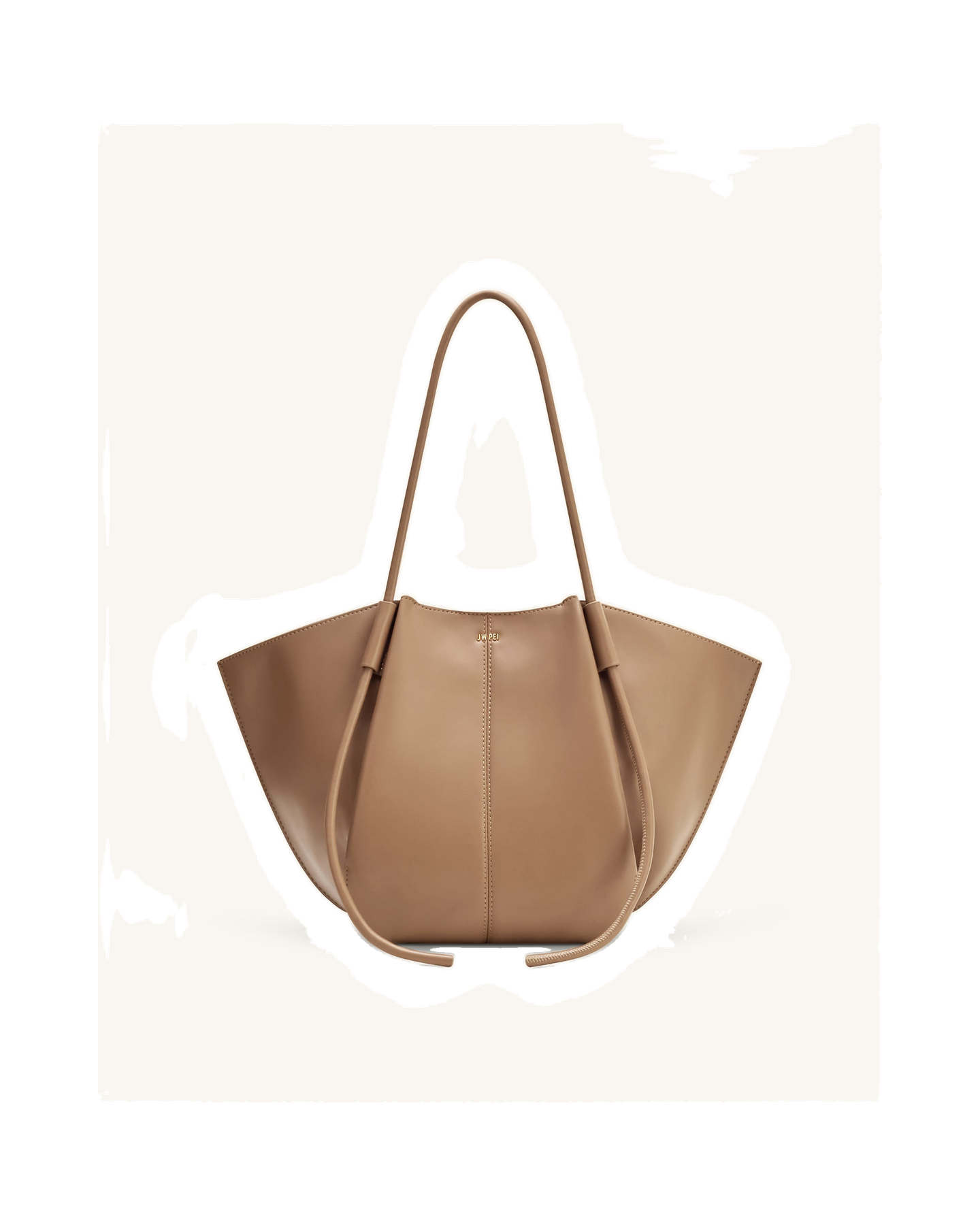 Nala Wide Tote Bag - Clay Brown
