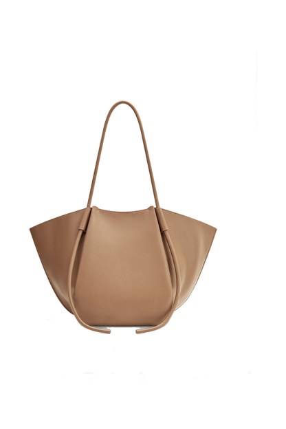 Nala Wide Tote Bag - Clay Brown