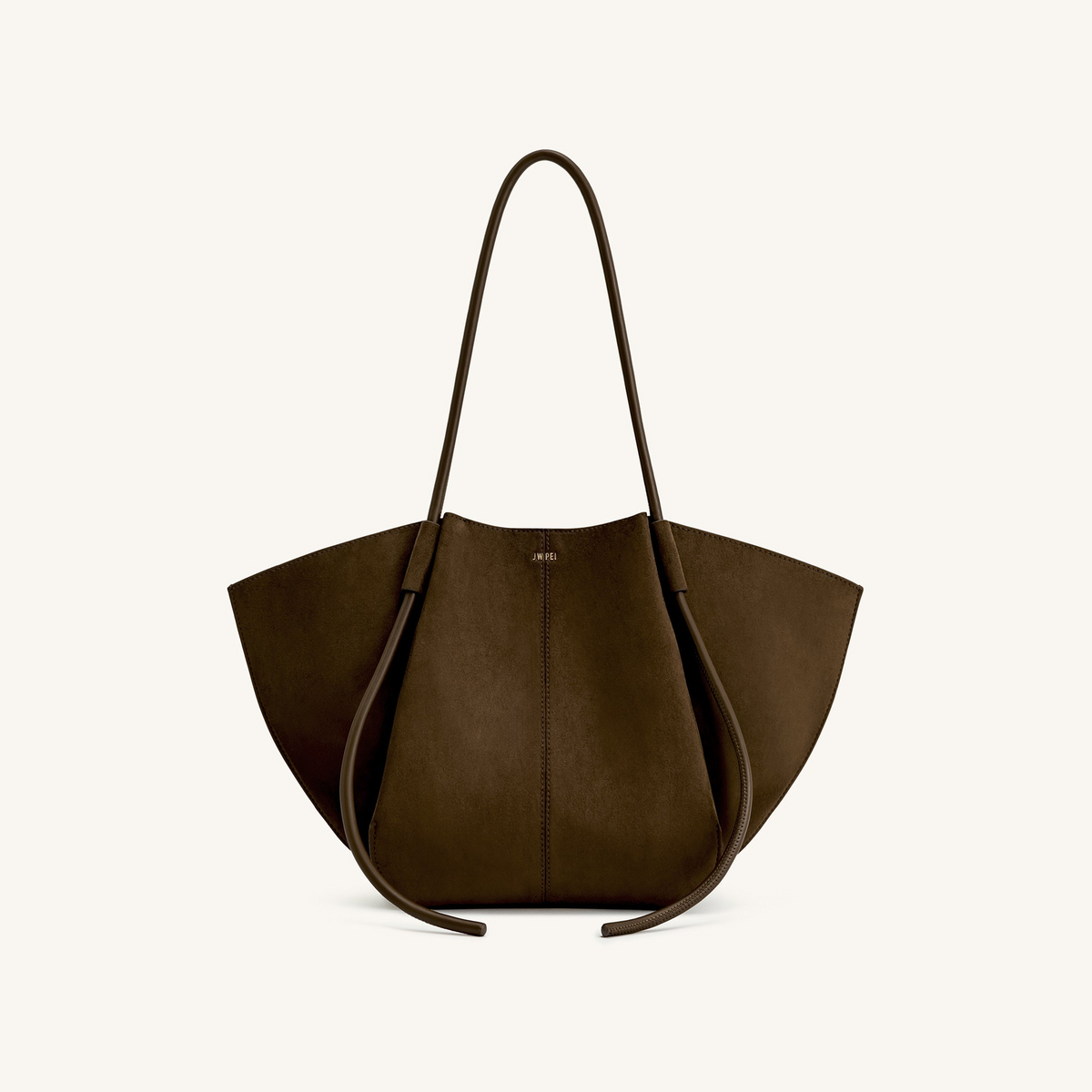 Nala Wide Tote Bag - Mocha Brown