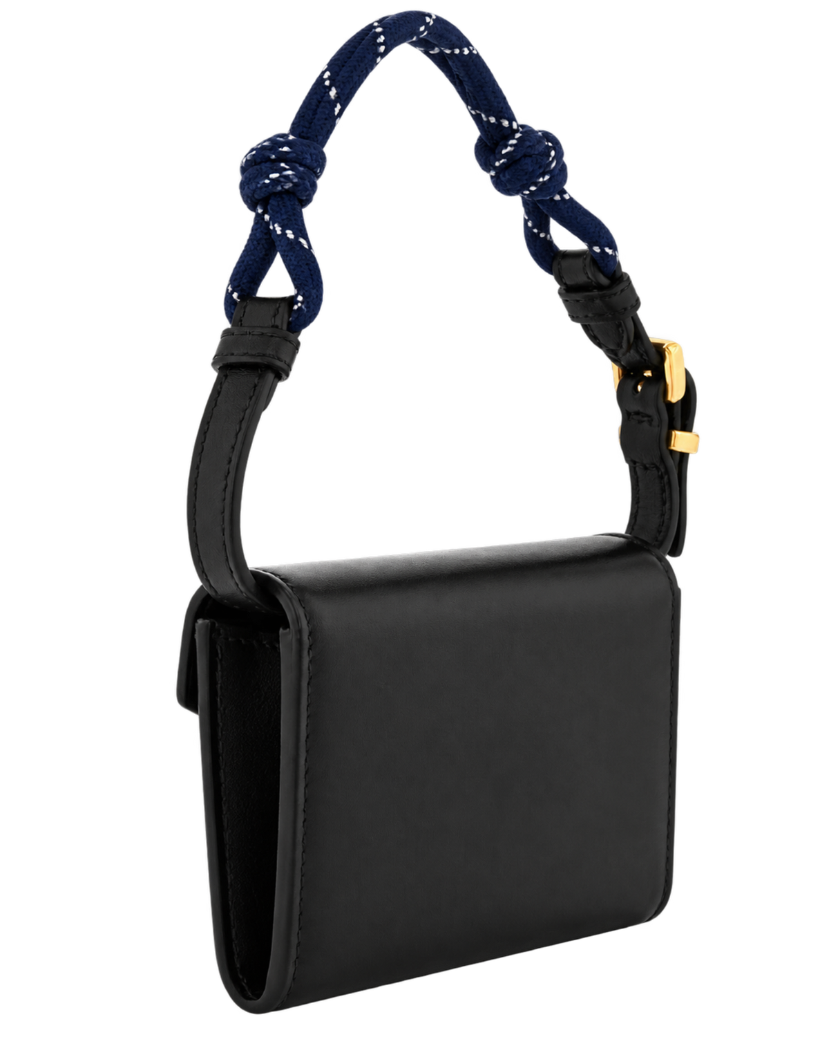 Nappa Wallet On Strap Black Baltic