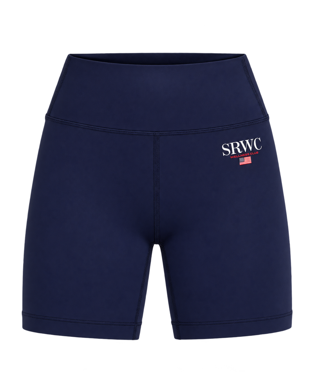 Nautical Biker Short - Navy