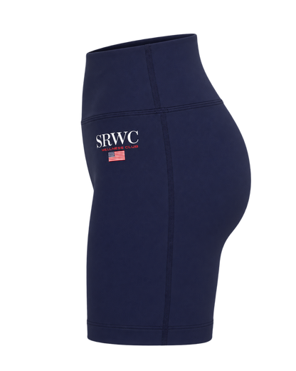 Nautical Biker Short - Navy
