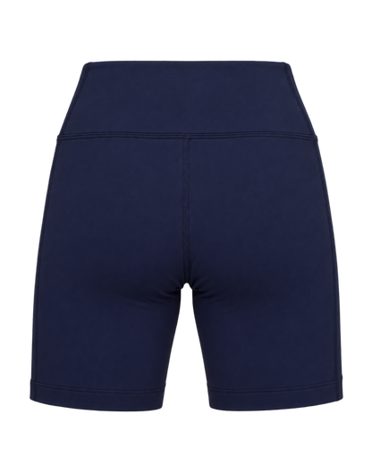 Nautical Biker Short - Navy