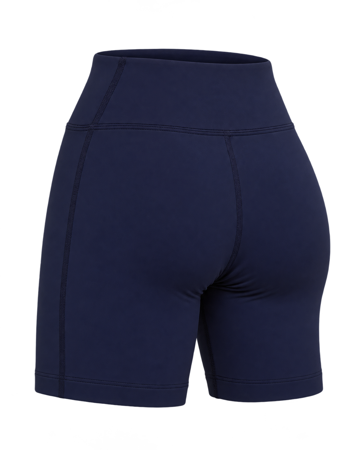 Nautical Biker Short - Navy