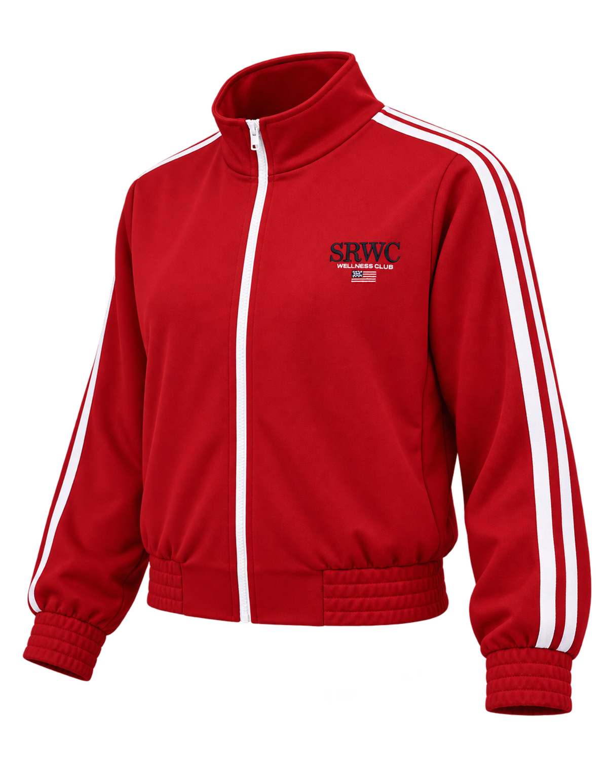 Nautical Elio Track Jacket - Ruby