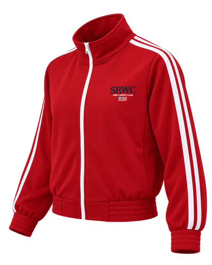 Nautical Elio Track Jacket - Ruby