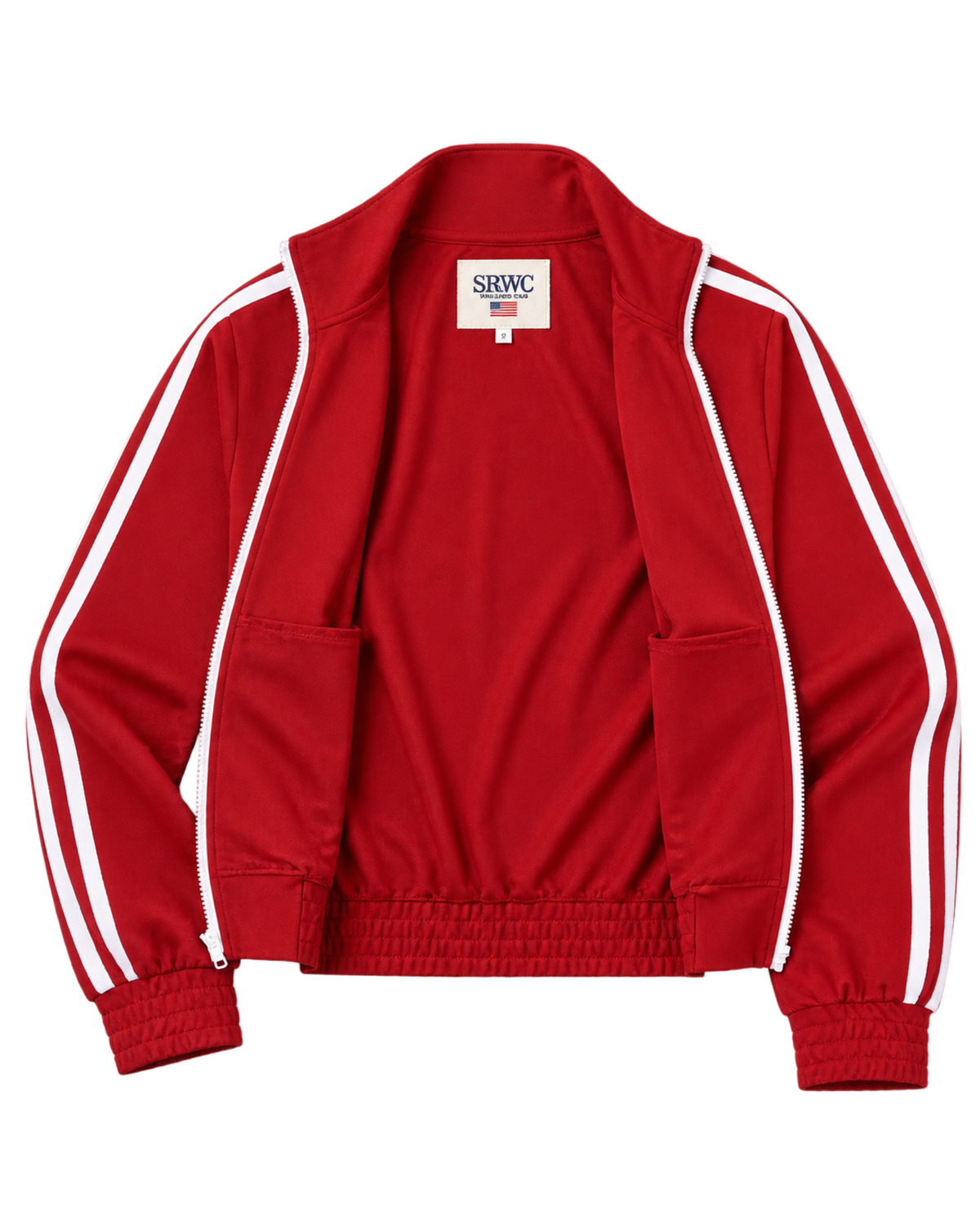 Nautical Elio Track Jacket - Ruby