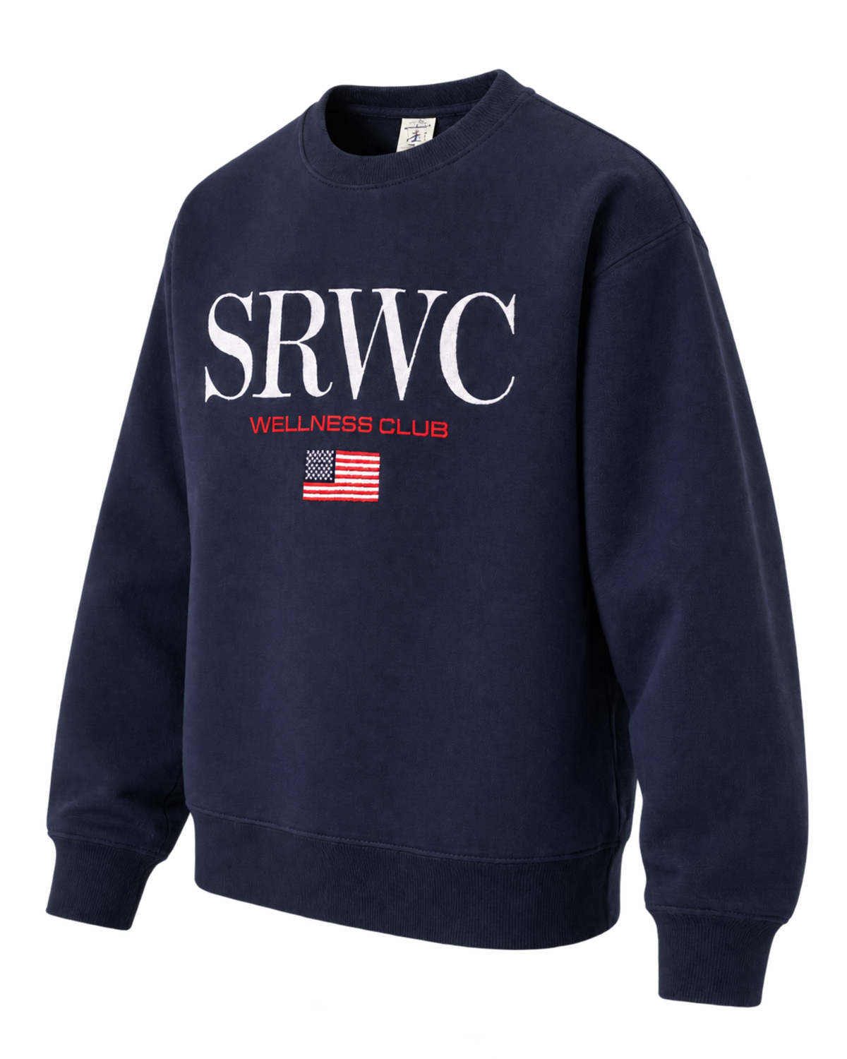 Nautical Embroidered Crewneck - Navy