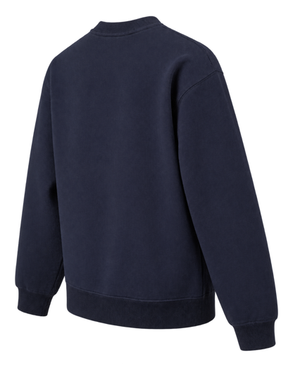 Nautical Embroidered Crewneck - Navy