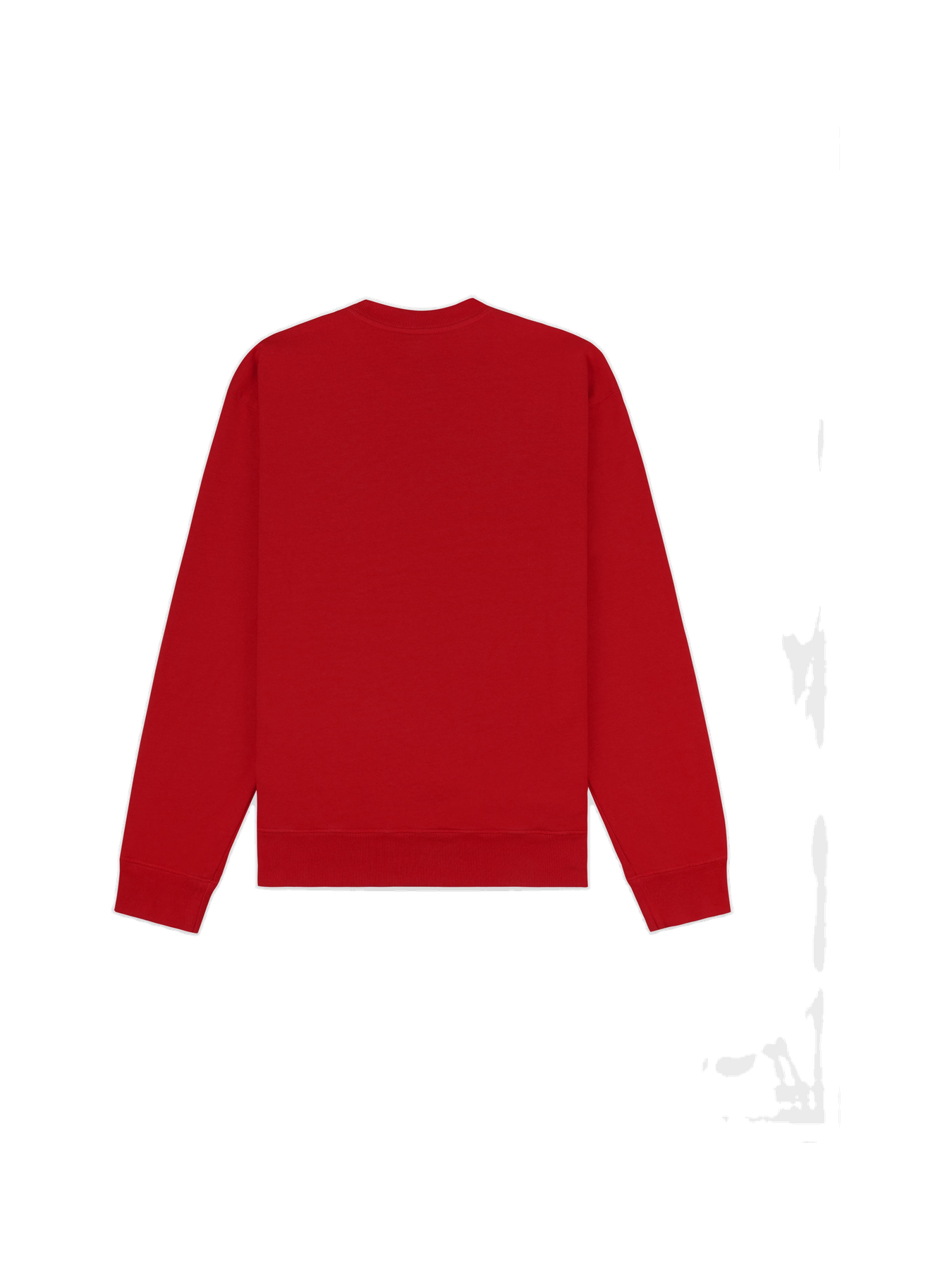 Nautical Embroidered Crewneck - Ruby/Navy