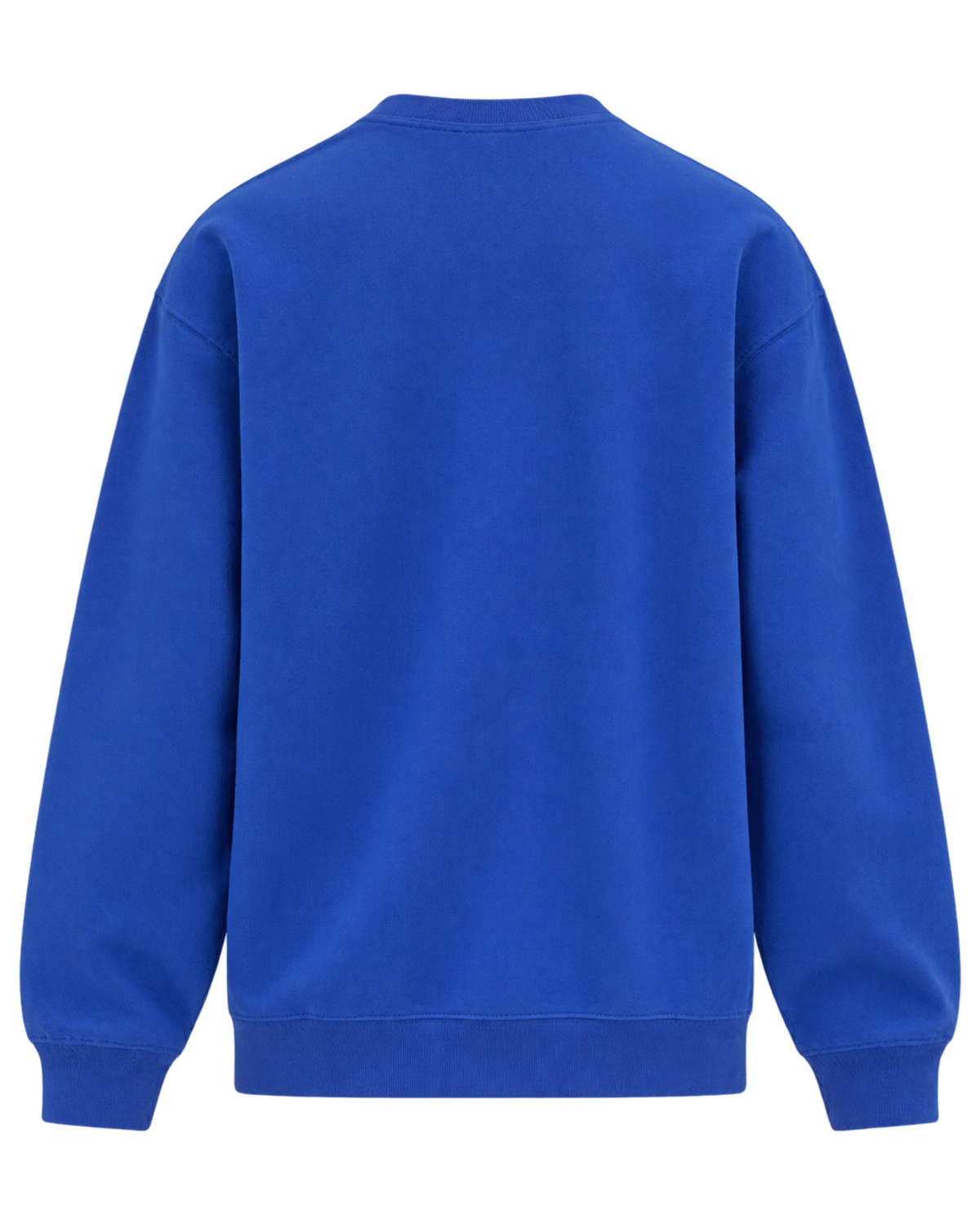 Nautical Embroidered Crewneck - Team Blue/White