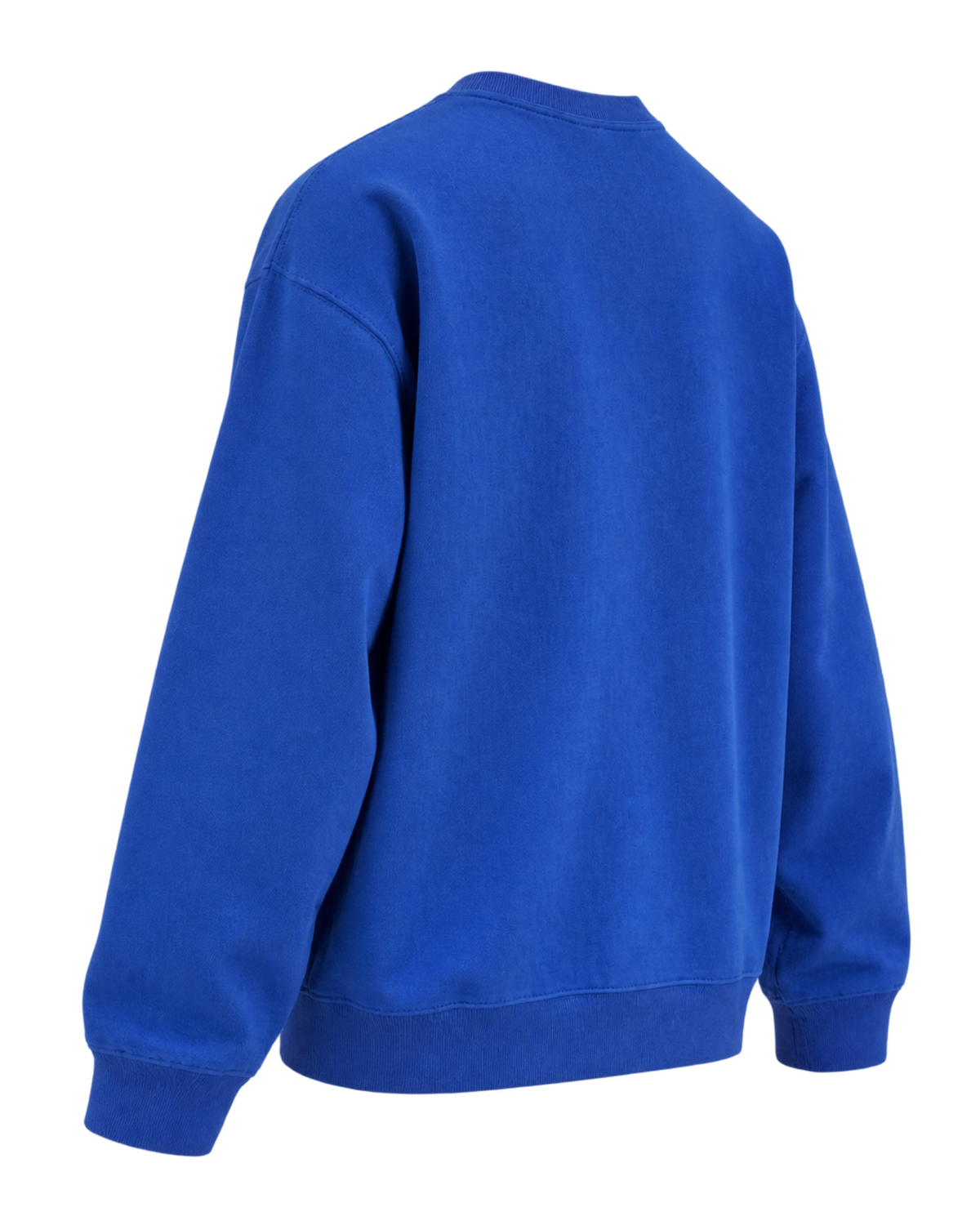 Nautical Embroidered Crewneck - Team Blue/White