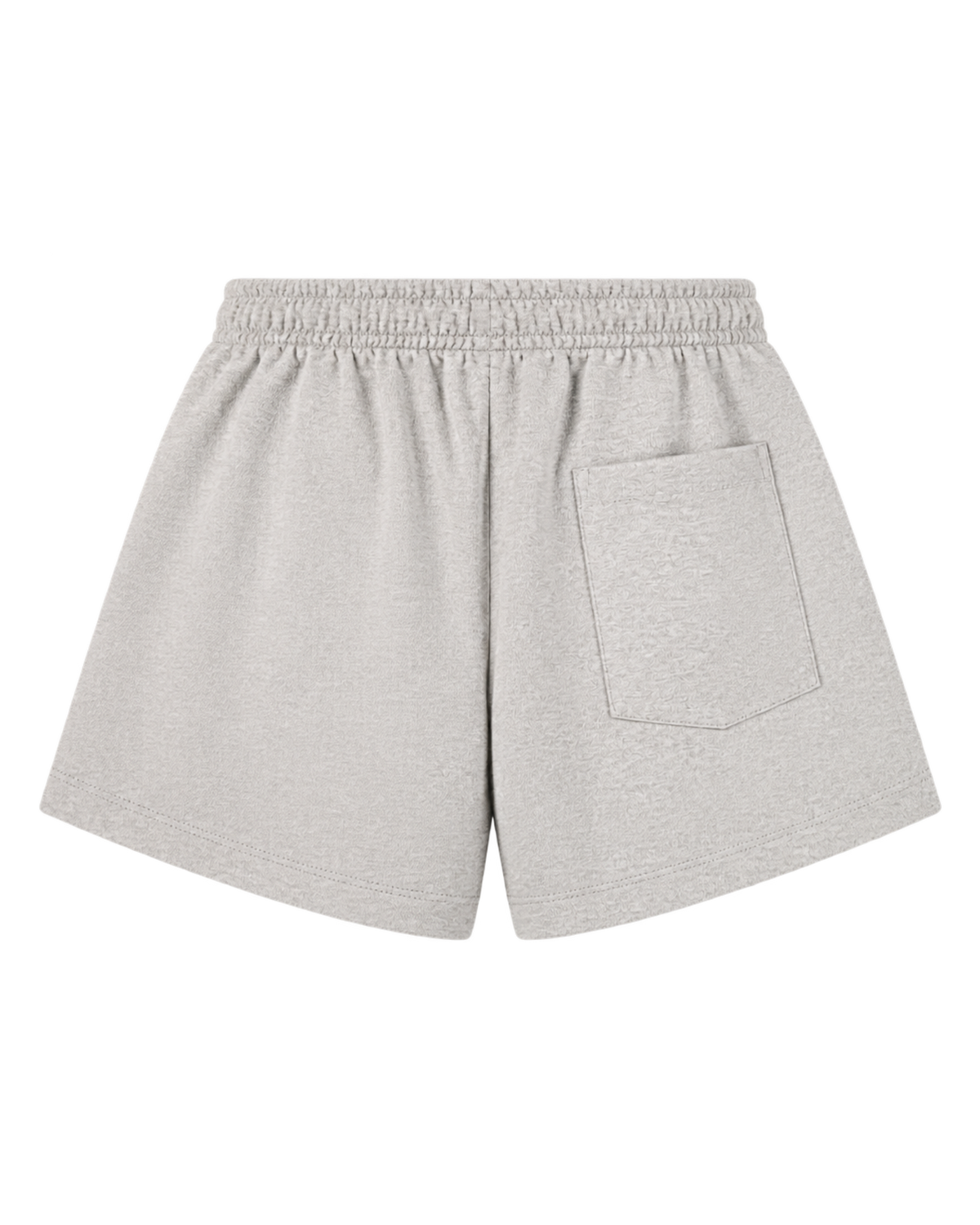 Nautical Embroidered Disco Short - Heather Gray