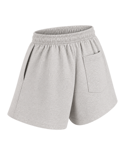 Nautical Embroidered Disco Short - Heather Gray