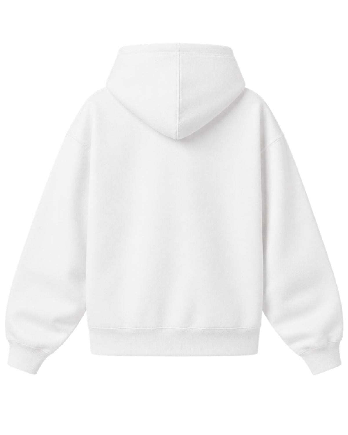 Nautical Embroidered Zip Hoodie - White