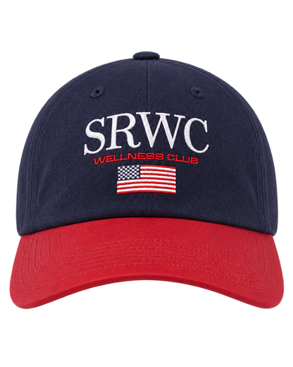 Nautical Hat - Navy/Ruby/White