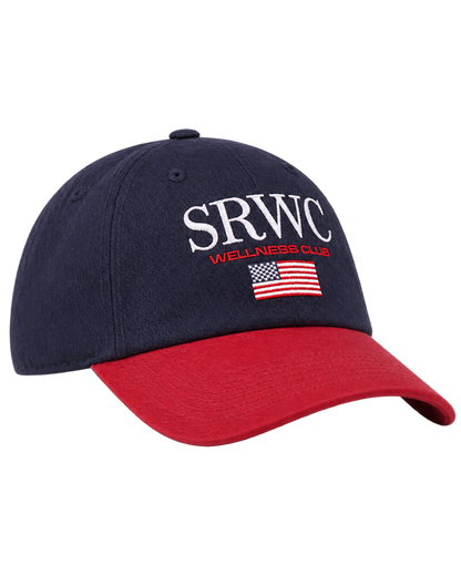 Nautical Hat - Navy/Ruby/White