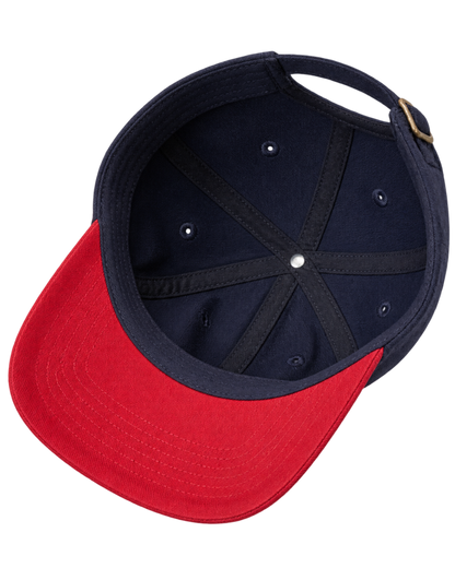 Nautical Hat - Navy/Ruby/White