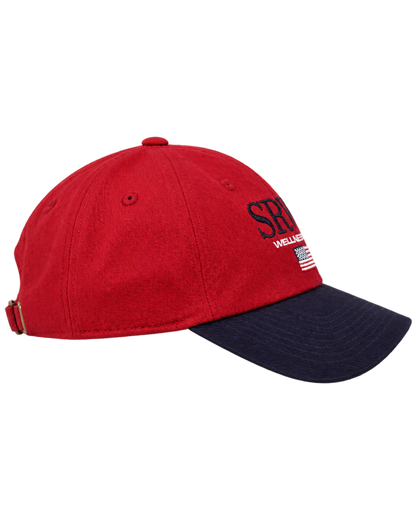 Nautical Hat - Ruby/Navy/White
