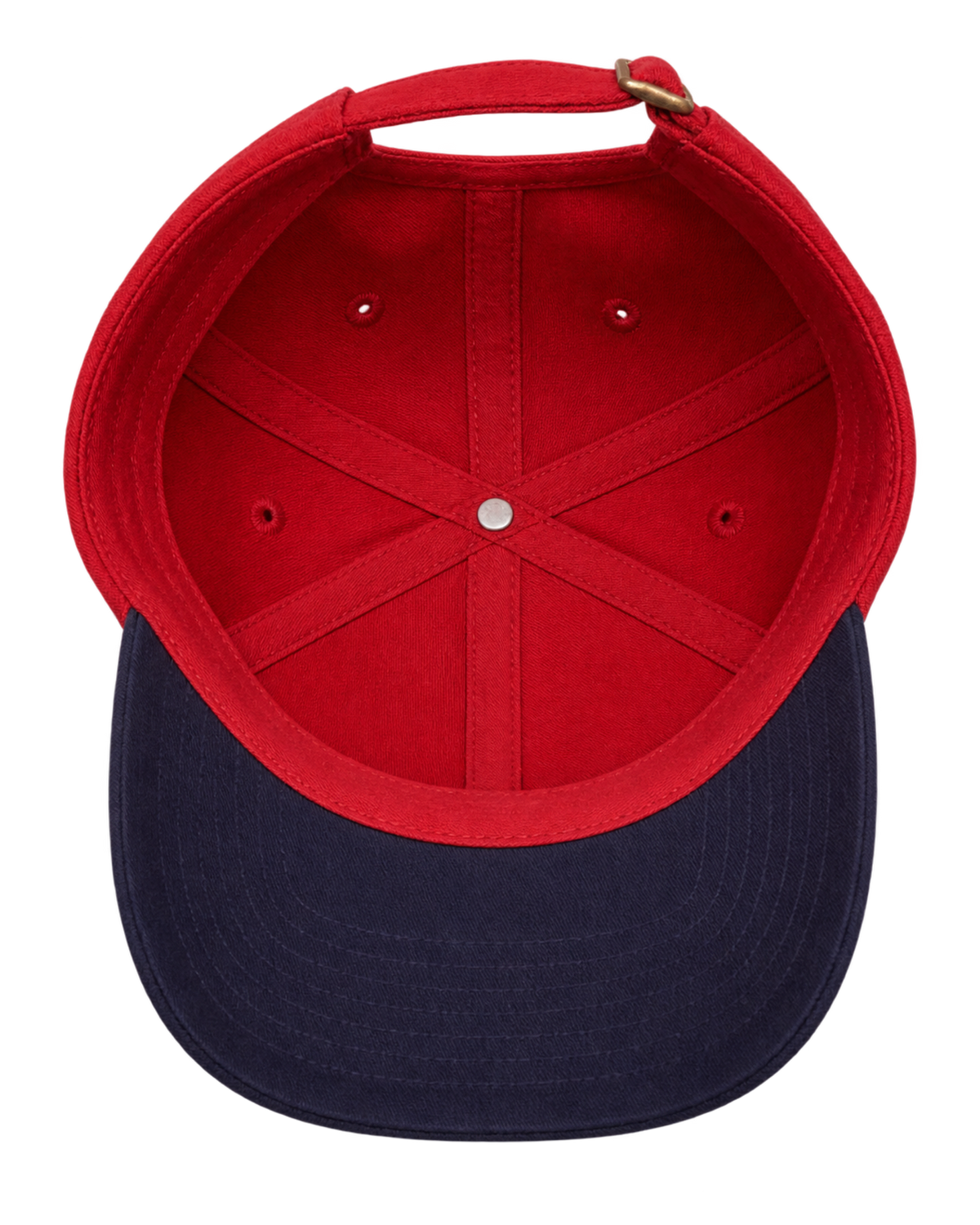 Nautical Hat - Ruby/Navy/White