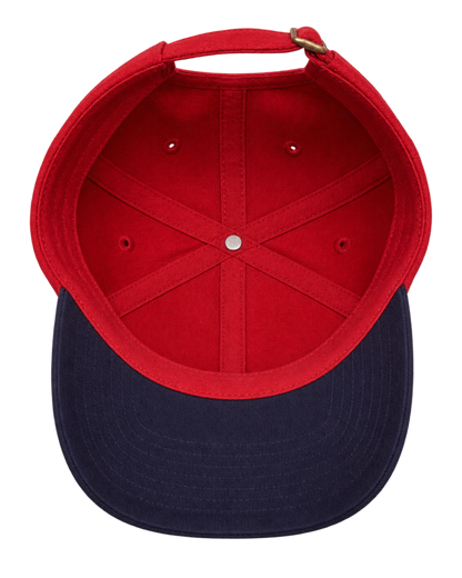 Nautical Hat - Ruby/Navy/White