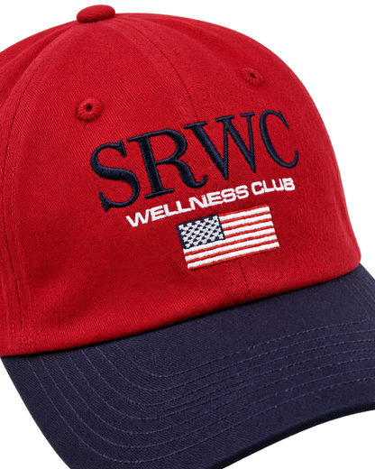 Nautical Hat - Ruby/Navy/White