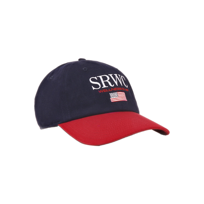 Nautical Hat - Navy/Ruby/White