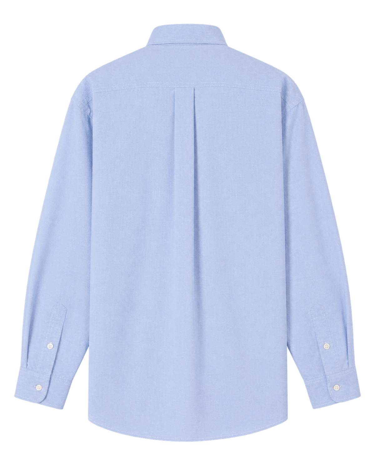 Nautical Oversized Oxford Shirt - Blue