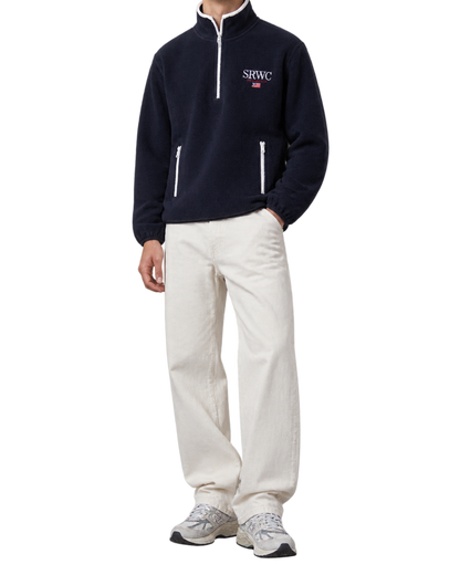 Nautical Polar Quarter Zip - Navy