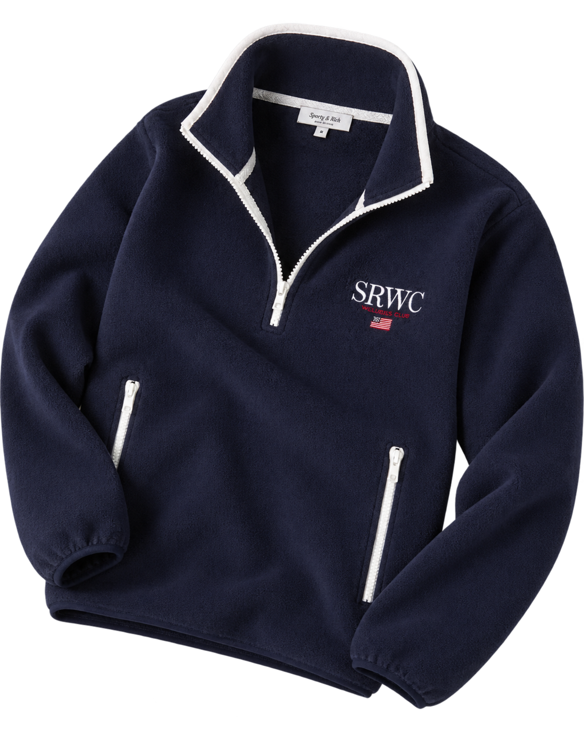 Nautical Polar Quarter Zip - Navy