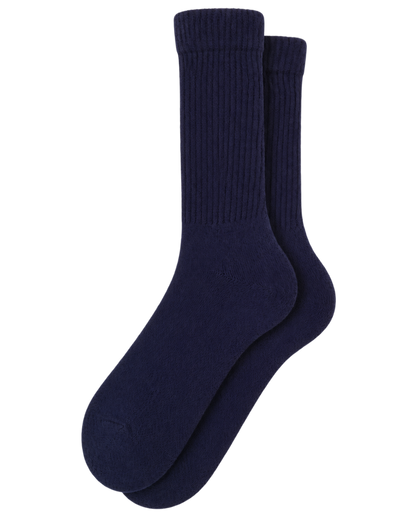 Nautical Socks - Navy/White/Ruby