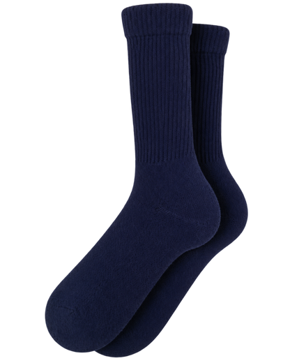 Nautical Socks - Navy/White/Ruby