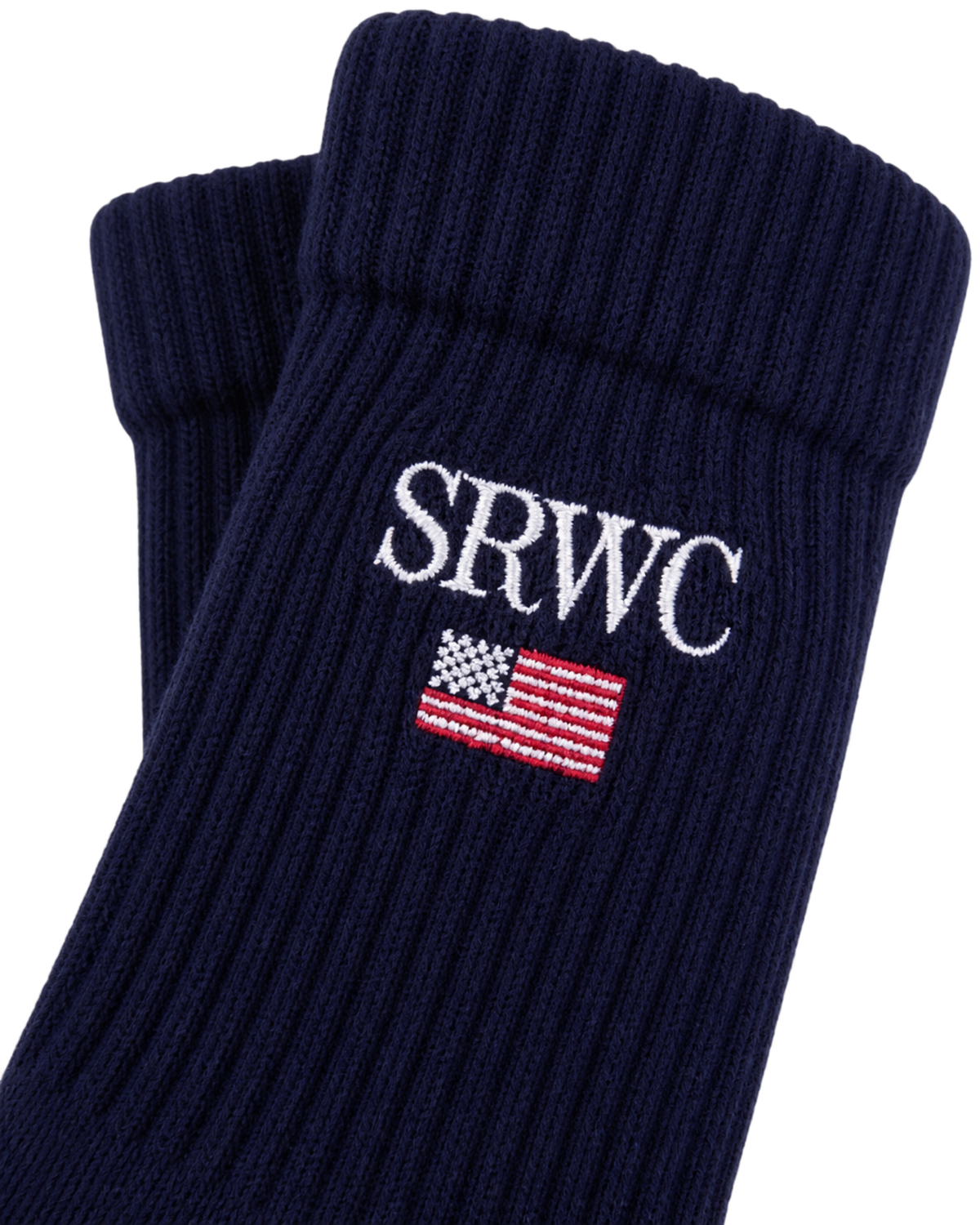 Nautical Socks - Navy/White/Ruby