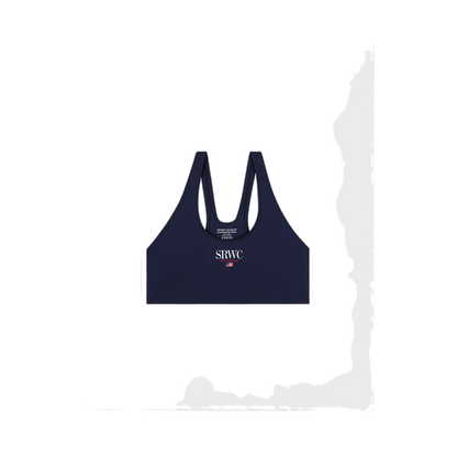 Nautical Sports Bra - Navy